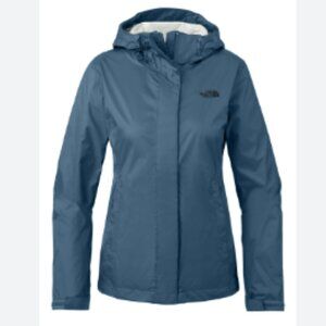 NWT North Face Dry Vent Rain Jacket In Shady Blue Large